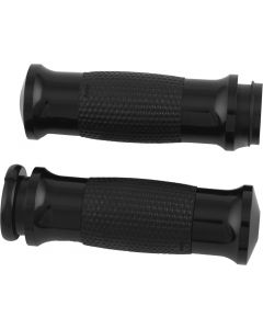 AIR GEL GRIPS W/CABLE THROTTLE BLACK