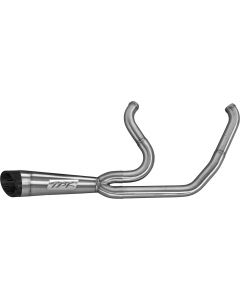 COMP S 2IN1 EXHAUST TOURING BRUSHED